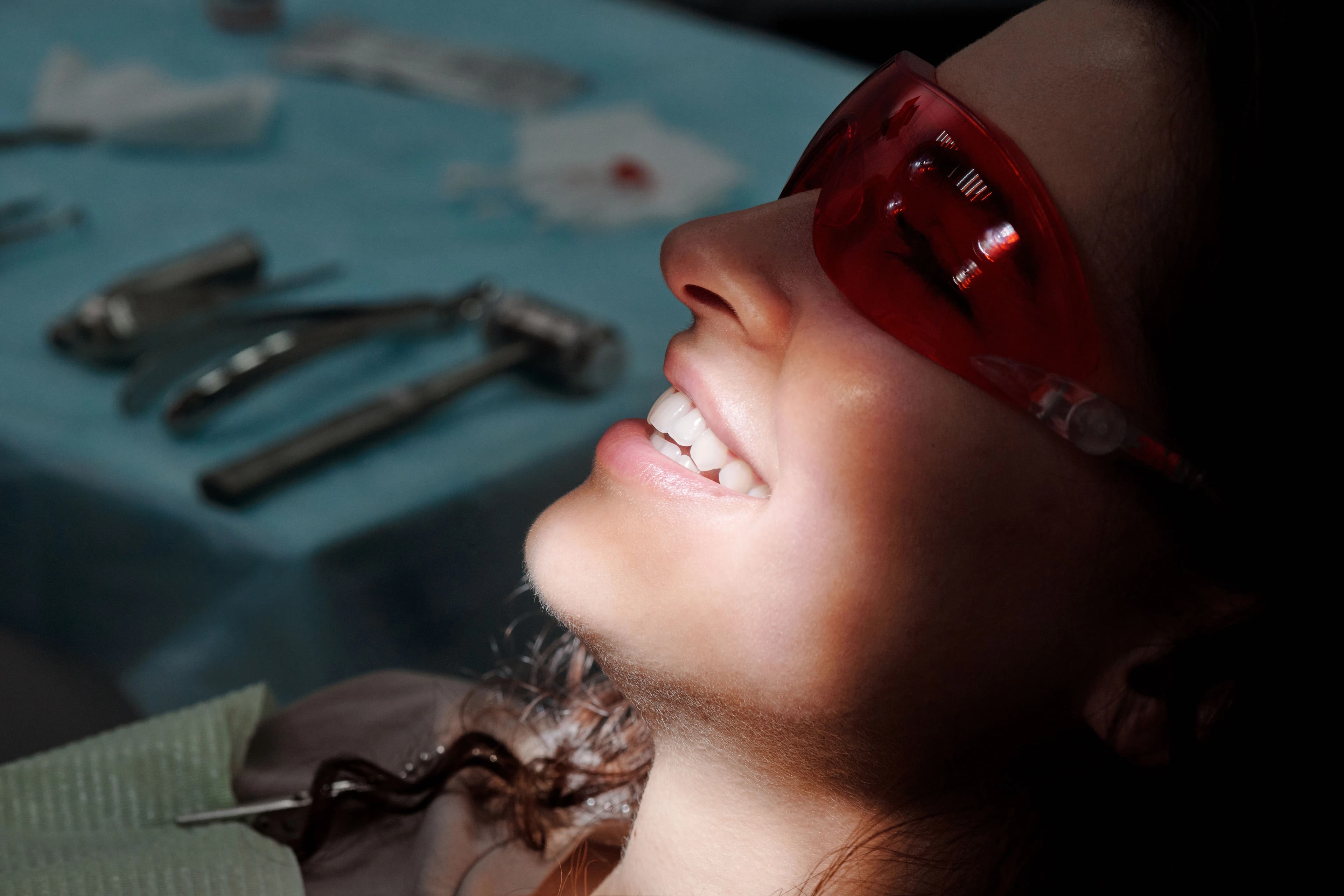 Bright smile treatment